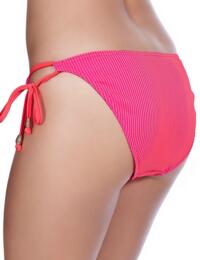 3848 Freya Horizon Tie Side Bikini Brief Hot Coral - 3848 Hot Coral