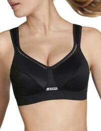 Shock Absorber Classic Non Wired Sports Bra Black