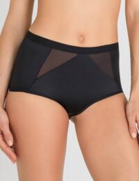  Playtex Perfect Silhouette Invisible Shaping Maxi Brief Black
