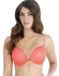 7196 Cleo by Panache Neve Moulded Plunge Bra - 7196 Coral Bra
