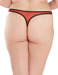 ST3302 Scantilly by Curvy Kate Knock Out Thong - ST3302 Red