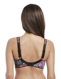 5143 Freya Forest Song Underwired Padded Half Cup Bra - 5143 Black
