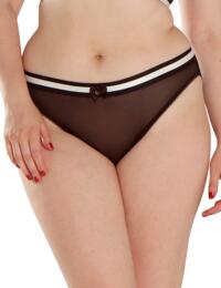 ST4395 Scantilly by Curvy Kate Decadence Bare Faced Brief - ST4395 Monochrome