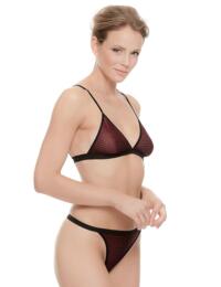 240404 Ultimo Ember Bralette And Thong Set - 240404 Red