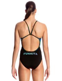 FS15L01695 Funkita Ladies Single Strap One Piece Swimsuit - FS15L01695 Scorching Hot