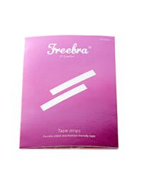 Freebra Bra Clothing Tape Strips - Clear (Transparent)