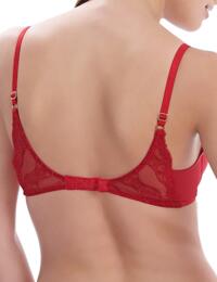 117004 Wacoal Eclat Underwired Padded Moulded Contour Bra - 117004 Crimson