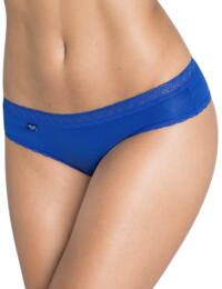 10162963 Sloggi EverNew Lace Brazilian Panty Brief  - 10162963 Vivid Blue