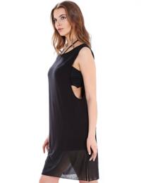 3480 Freya Firestar Jersey Beach Dress - 3480 Black