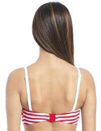 4049 Freya Drift Away Twist Multiway Bandeau Bikini Top - 4049 Red