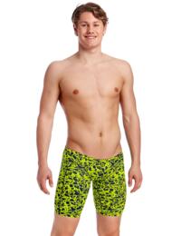 FT37M01967 Funky Trunks Mens Coral Gold Training Jammers - FT37M01967 Coral Gold