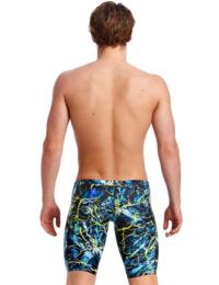 FT37M01986 Funky Trunks Mens Midnight Marble Training Jammers - FT37M01986 Midnight Marble