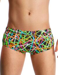 FT32B02005 Funky Trunks Boys Strapped In Classic Swim Trunks - FT32B02005 Strapped In