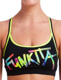 FS02L01983 Funkita Ladies Funkita Tag Sports Bikini Top - FS02L01983 Funkita Tag