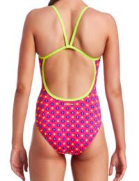 FS15L01982 Funkita Ladies Daisy Dots Single Strap One Piece Swimsuit - FS15L01982 Daisy Dots