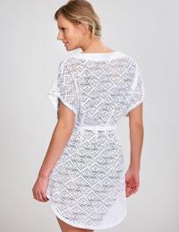 SW1165 Panache Crochet Sun Dress - SW1165 White