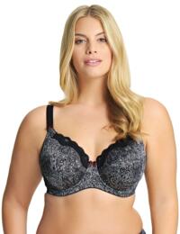 4220 Elomi Tricia Underwired Banded Bra - 4220 Scribble