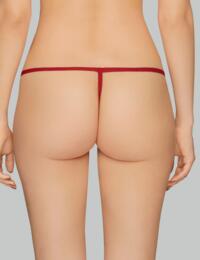 ELY-015-07 Coco de Mer Reign Elysee Thong - ELY-015-07 Cherry Red