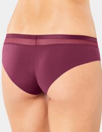 10186053 Sloggi S Silhouette Low Rise Cheeky Hipster Briefs - 10186053 Bordeaux
