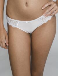 13863 Maison Lejaby Gaby Bikini Style Brief - 13863 White