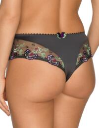 0662731 Prima Donna Madam Butterfly Thong - 0662731 Gris Gris
