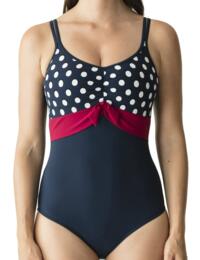 4005038 Prima Donna Pop Non-Wired Padded Triangle Swimsuit - 4005038 Blue Eclipse