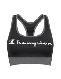 Y083G Champion The Absolute Workout Crop Top - Y083G Black/Logo
