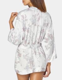 10195119 Triumph Mix & Match Kimono - 10195119 Silk White Print