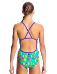 FS34G01717 Funkita Popsicle Parade Girls Cross Back One Piece Swimsuit - FS34G01717 Popsicle Parade