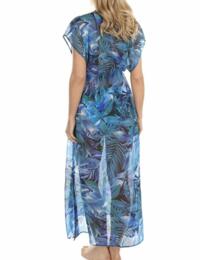 09-6643 SeaSpray Ruth Tropical Maxi Dress - 09-6643 Blue/Green