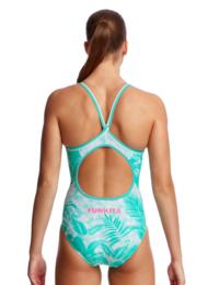 FS11L02216 Funkita Ladies Tropical Sunrise Diamond Back Swimsuit - FS11L02216 Tropical Sunrise 