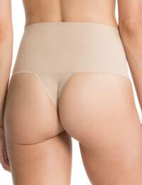 SP0615 Spanx Undie-tectable Lace Thong - SP0615 Soft Nude