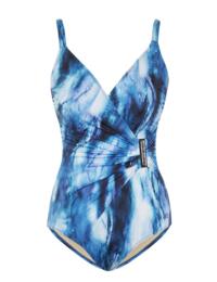 21-2112 SeaSpray Aura Side Buckle Swimsuit - 21-2112 Blue