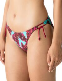 4005753 Prima Donna Swim Palm Springs Waist Rope Tie Side Bikini Brief - 4005753 Pink Flavor