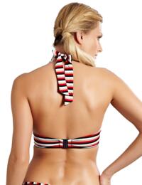 SW1182 Panache Summer Halterneck Bikini Top - SW1182 Disco Stripe