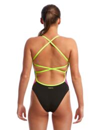FS38L Funkita Ladies Strapped In One Piece Swimsuit - FS38L02309 Cosmos