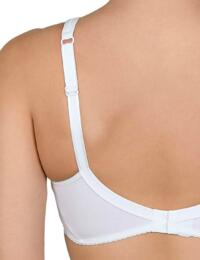 7275 Naturana Moulded Underwired Full Cup Bra - 7275 White