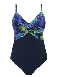 6738 Fantasie Coconut Grove Twist Front Swimsuit - 6738 Ink
