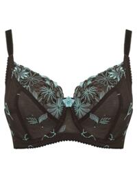 7702 Pour Moi St Tropez Underwired Full Cup Bra - 7702 Chocolate/Mint