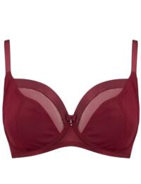 15002 Pour Moi Viva Luxe Underwired Bra - 15002 Deep Red
