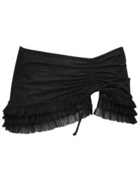16305 Pour Moi Shimmy Frill Skirt  - 16305 Black