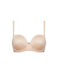1831012 Figleaves Smoothing Strapless Balcony Bra - 1831012 Nude