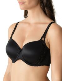 Prima Donna Delight Padded Heart-Shaped Full Cup Bra Black