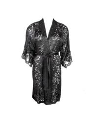 ALC2088 Lise Charmel Dressing Floral Robe - ALC2088 Noir