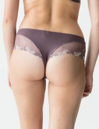 Prima Donna Plume Luxury Thong Toffee