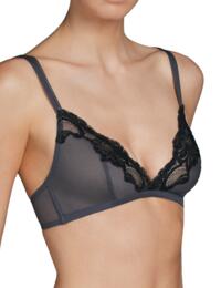 3303919 Andres Sarda Eden Non-Wired Triangle Bra - 3303919 Frost Grey