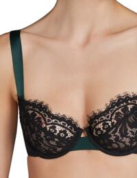 3308013 Andres Sarda Megeve Full Cup Wire Bra - 3308013 Black