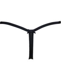 51004 Pour Moi Hook Up Thong - 51004 Black