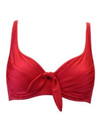 1134 Pour Moi Azure Underwired Non-Padded Bikini Top - 1134 Deep Red