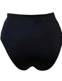 3909 Pour Moi Hot Spots Belted Control Bikini Brief - 3909 Black Floral